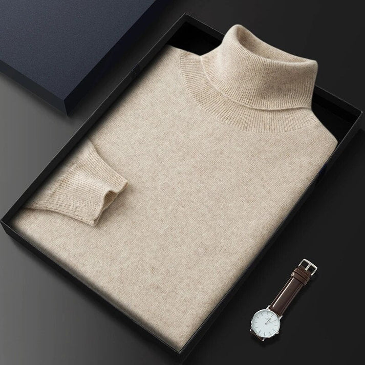 Maxwell - Turtleneck sweater for men