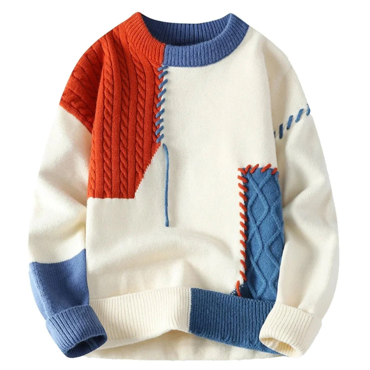 Charlie - Patchwork Sweater