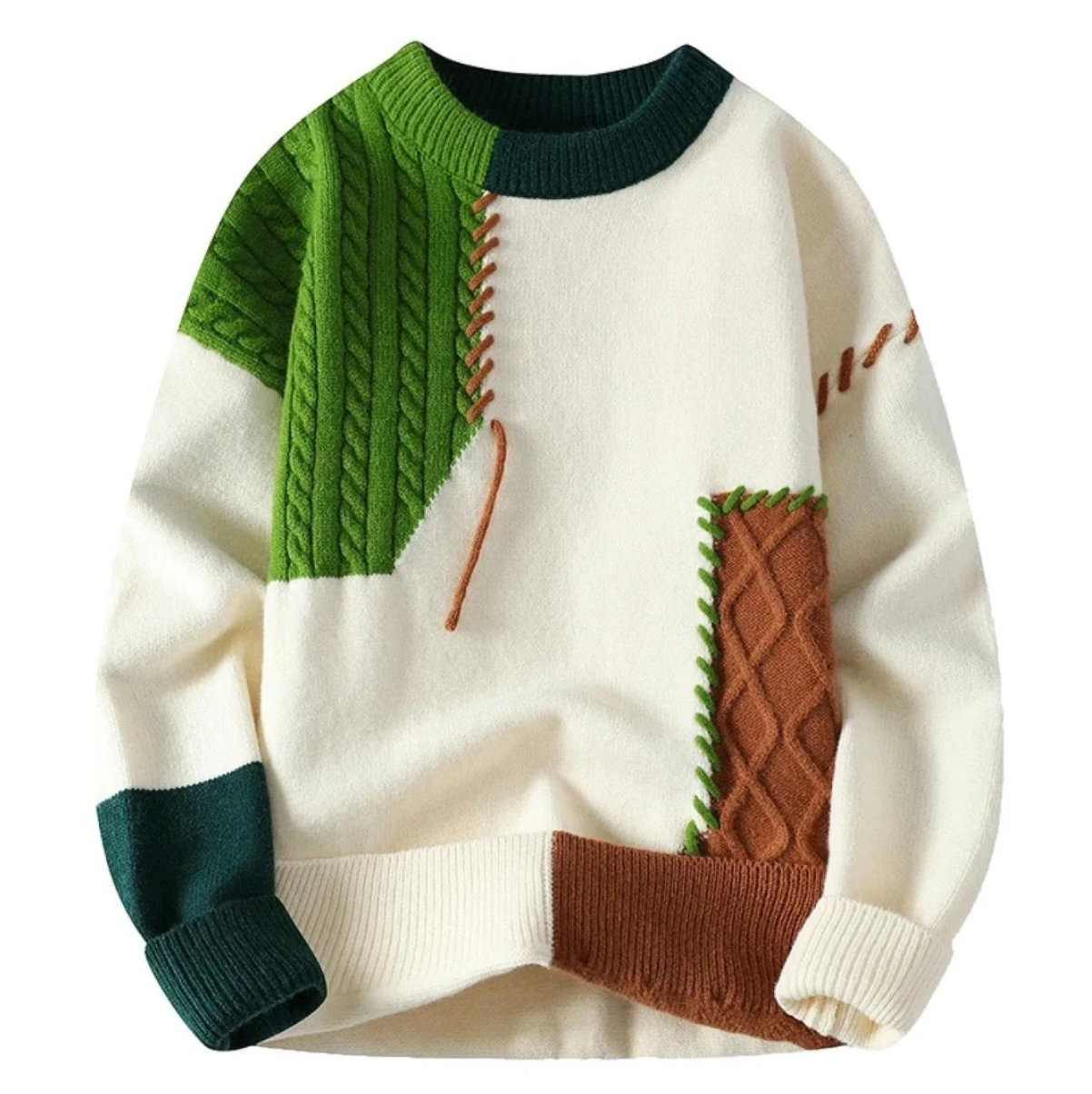 Charlie - Patchwork Sweater