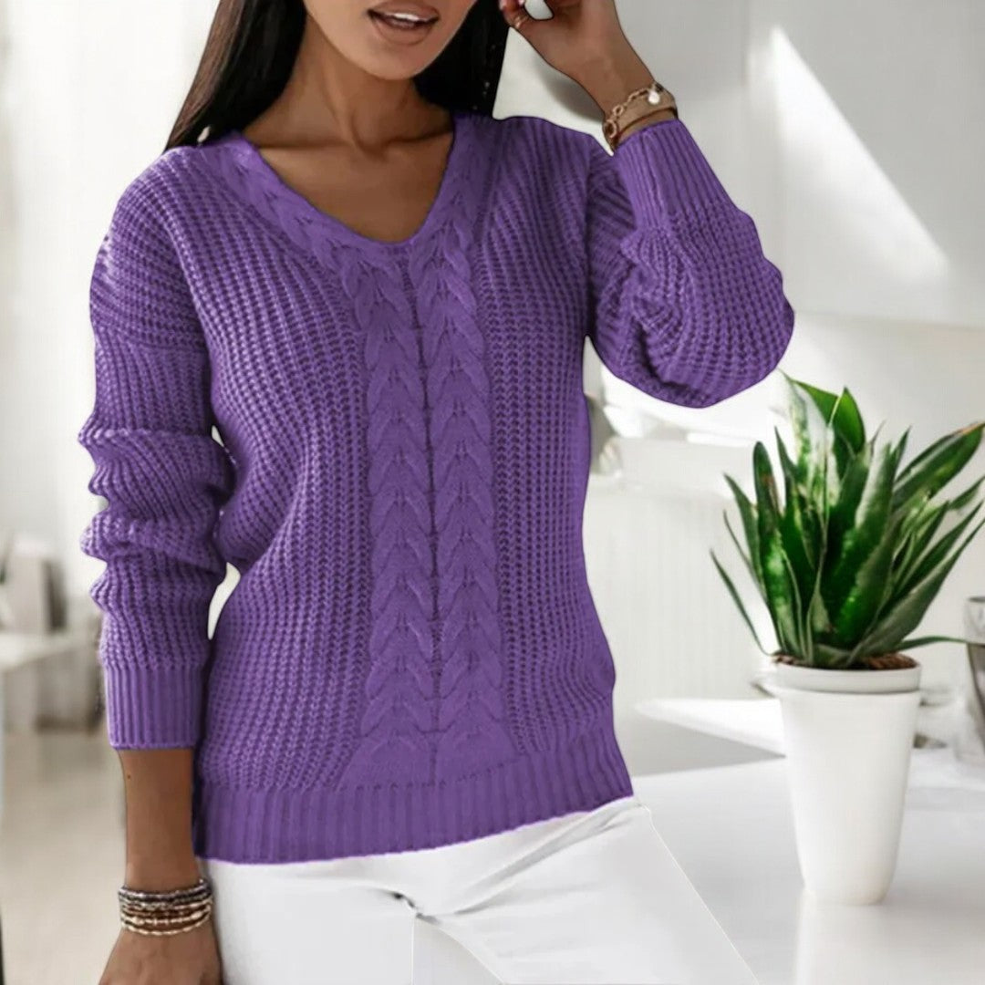 Edith - Classic Knitted Sweater