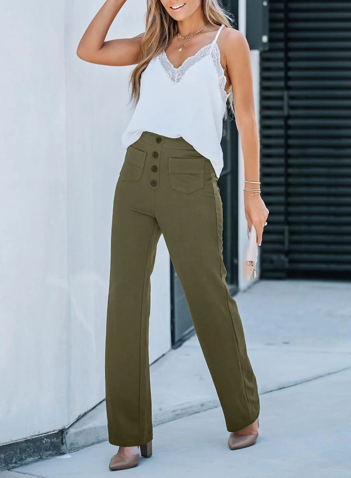 OLIVIA | HIGH-WAISTED WIDE-LEG TROUSERS